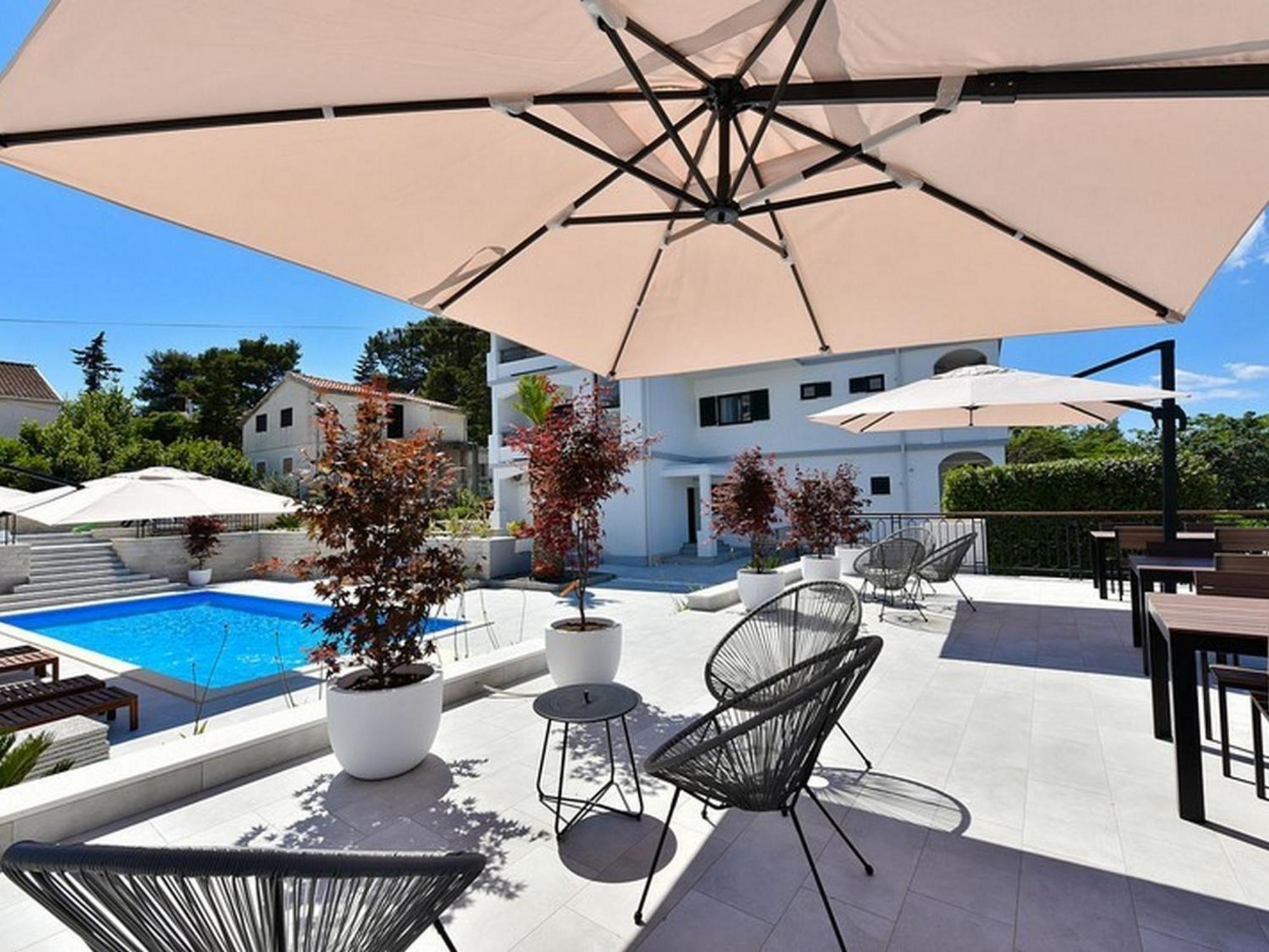 Mediterraneo Garden Apartments Petrčane Oda fotoğraf