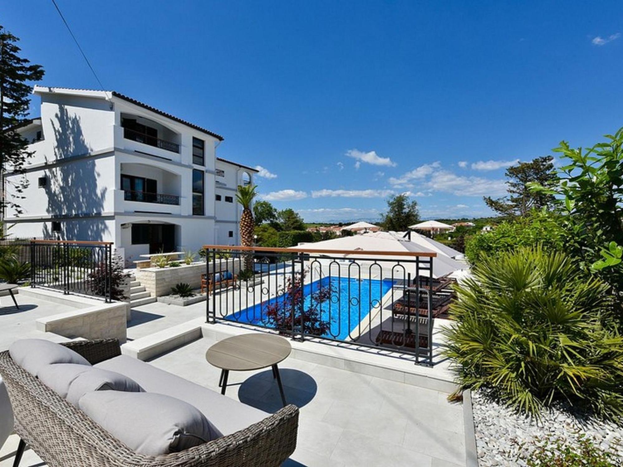 Mediterraneo Garden Apartments Petrčane Oda fotoğraf